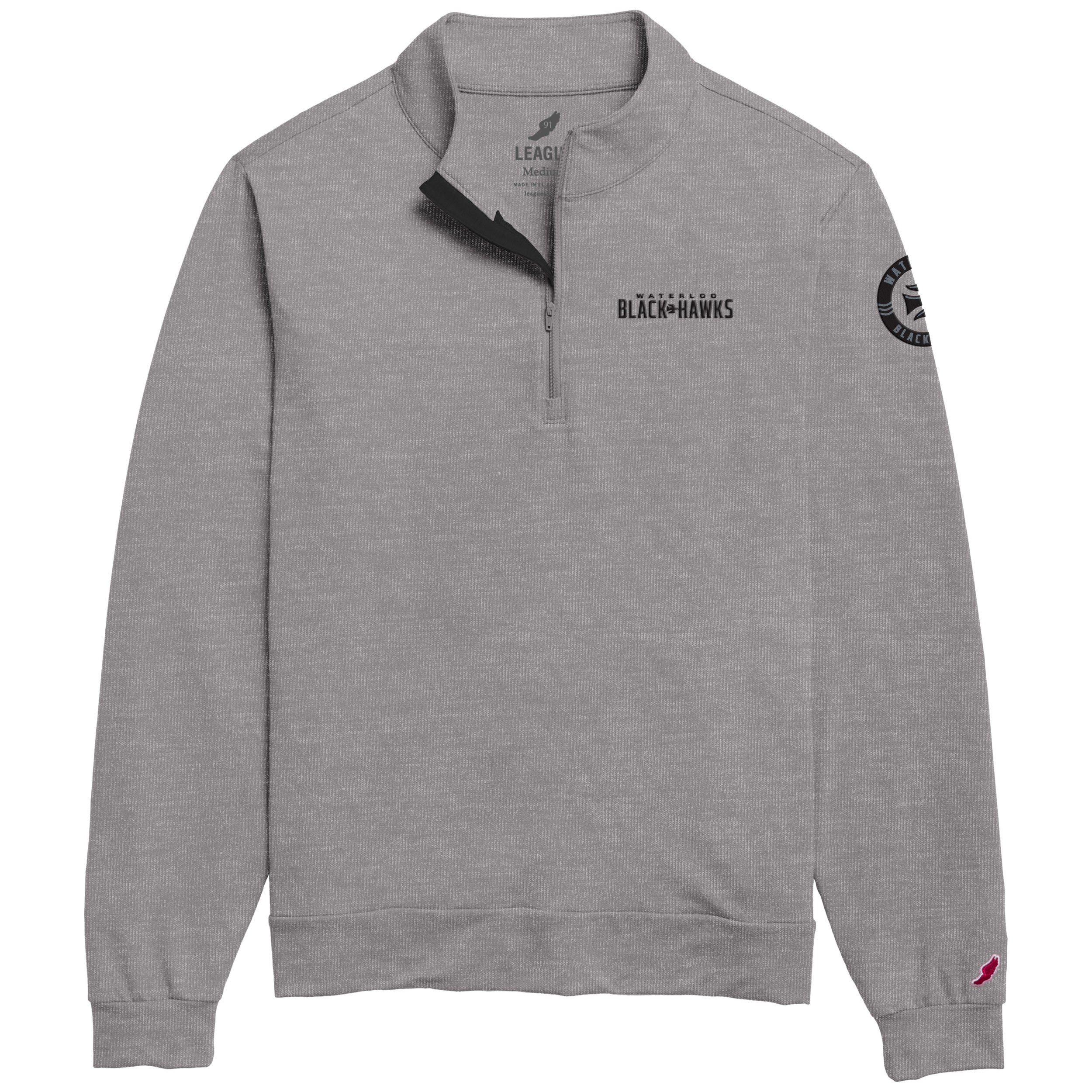The All Day Quarter Zip Waterloo Black Hawks